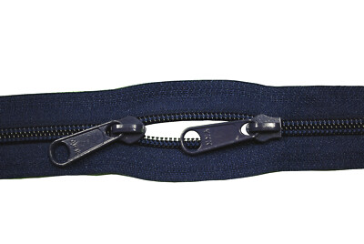 Zipper 5 Mm Spiral 058 Marine 2 Marine Blue Sliders Up To 2 M O-Shape