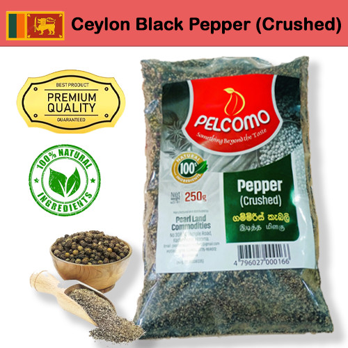 Pimienta Negra Triturada Ceilán 100% Pura Calidad Premium Natural Envío Gratis