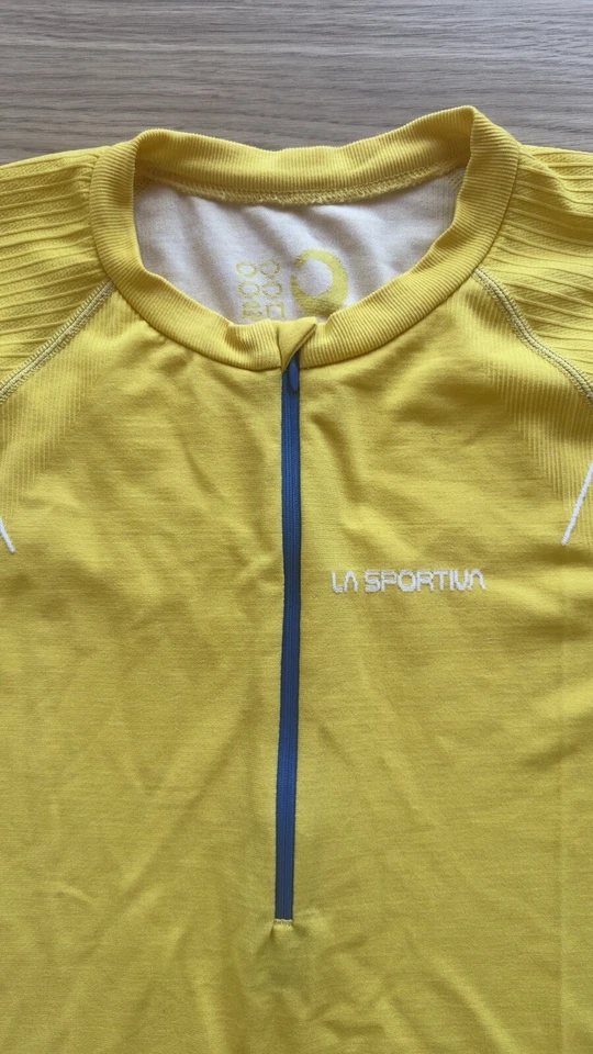 La Sportiva Mountaineering CoCoNa Camada Base, Masculina Grande, Meio Zíper, Escalada - Imagem 2 de 4