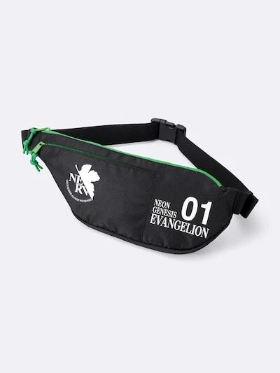Belt Bag Evangelion Neon Genesis -Pick A Bag- Color: Black Orange