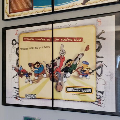 FRAMED Retro 2003 Cartoon Network Codename Kids Next Door Video Game Wall Art - 第 1/8 張圖片