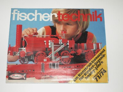Vintage Fischer Technik Programme 1973/74 Brochure/Catalogue