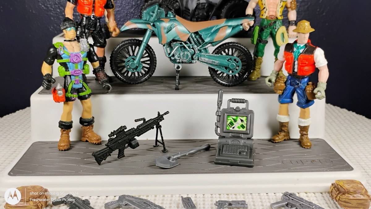 Vintage Chap Mei Soldier Force Military Adventure Action Figures