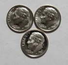 1989 P,D&S Roosevelt Dimes in BU and Proof condition