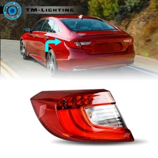 For Honda Accord 2018-2021 Left Driver Side Outer Rear Tail Light Brake Lamp