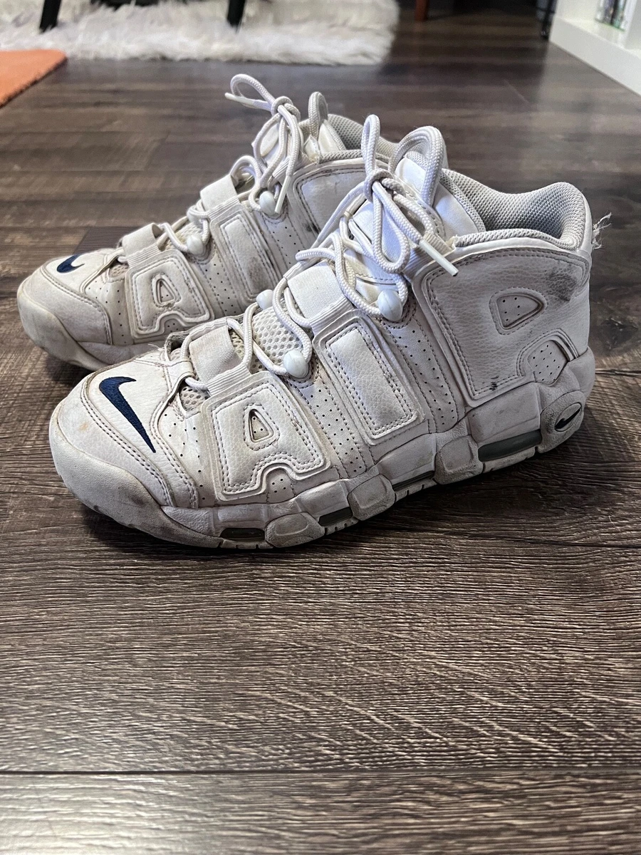 White uptempo mens top