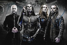 Septicflesh "Spiros & Christos Antoniou" autographs signed 20x30 cm picture