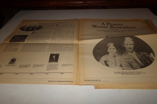 Mapas de Colección Dallas Morning News Texas Sesquicentenario Journal Guns of Dixie - Imagen 4 de 12
