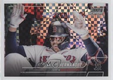 2022 Topps Stadium Club Chrome Updates X-Fractor Enrique Hernandez #317 0y59