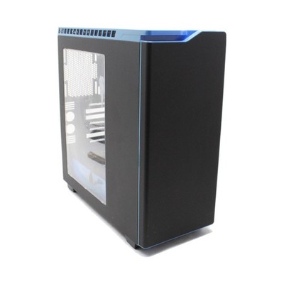 NZXT H440 ATX PC-Gehäuse MidiTower USB 3.0 Acrylfenster schwarz/blau   #321353