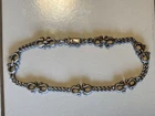 91.7 Grams HEAVY Link Biker Chain STERLING SILVER CHOKER 16”
