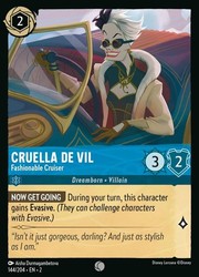 Cruella De Vil - Fashionable Cruiser 144/204 Rise of the Floodborn