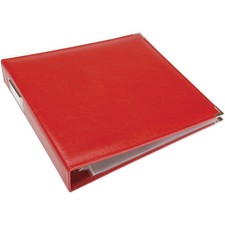 We R Memory Keepers 12x12 Photo Album, Red, Protect Memories and Photos, Soft...