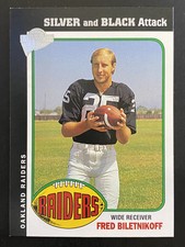 Fred Biletnikoff 2004 Topps Fan Favorites Football Oakland Raiders #27