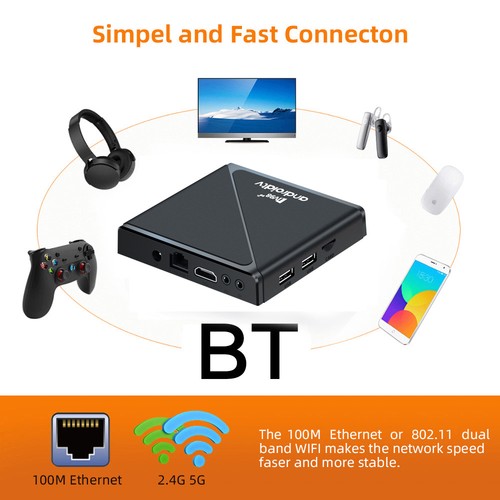 Smart TV98 TV Stick Android 14 ATV WiFi HD 8K 3D TV Box Media Player 2GB+16GB UK - Picture 12 of 28