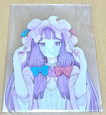 Touhou Patchouli Knowledge Clear File Kawayabag