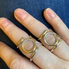 Handmade 925 Sterling Silver Handmade Trigger Finger Splint Ring Swirl Style