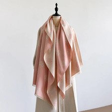 Women's Winter Luxury Thick Warm Pashmina Wrap Imitation Cashmere Scarf with Sta