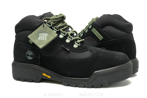 TIMBERLAND FIELD BOOT LACE UP GORE-TEX NEW SIZE 6 UNDEFEATED BLACK TB0A2NRW-EK4