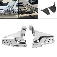 Chrome Engine Lower Side Frame Covers Fit For Honda Goldwing 1800 Goldwing F6B