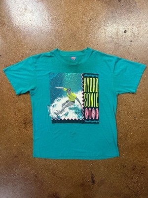 Vintage 90s Hydro Sonic Surf T Shirt Men s XL Sun Sportswear Tag Made In USA