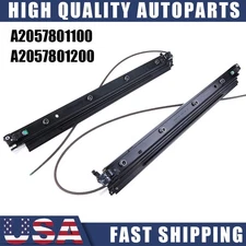 For 2015-2021 Mercedes W205 C300 2.0L Panoramic Sunroof Sliding Track Set of 2