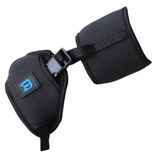 Neoprene Hand Grip Wrist Strap with 1/4 inch Screw Plate for SLR / DSLR Cameras