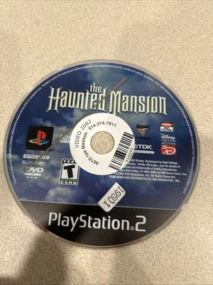 The Haunted Mansion Ps2 Tested Working Authentic!