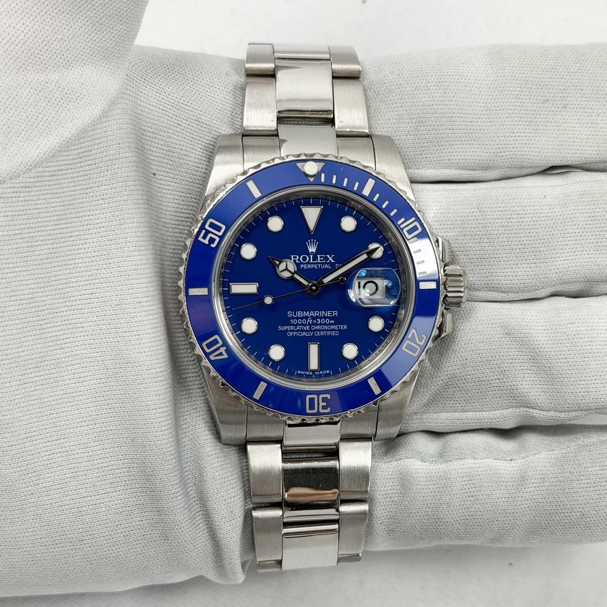 SI　フリーサイズ　翌日発送 Rolex Submariner 116619 | eBay