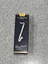 Vandoren Bass Clarinet Reeds #3.5 CR1235 Box of 5 reeds Brand new unopened