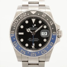 Rolex GMT Master II 116710BLNR SS SS AT quadrante nero 1 collegamento aggiuntivo