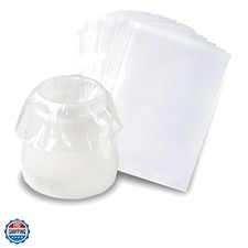 30 Pcs Paint Sprayer Bags, 7.8'' X 11.8'' Sprayer Cup Liners, Transparent Spr...