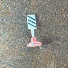 Vintage Dinky John Hill Co JoHillCo Britains Railway or Road Sign