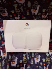 Google Nest Wifi Pro Wi-Fi 6E Tri-Band Mesh Router   New/Sealed Box