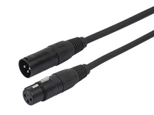 Monoprice 5ft DMX Lighting Cable w/ 3-pin XLR Connerctors