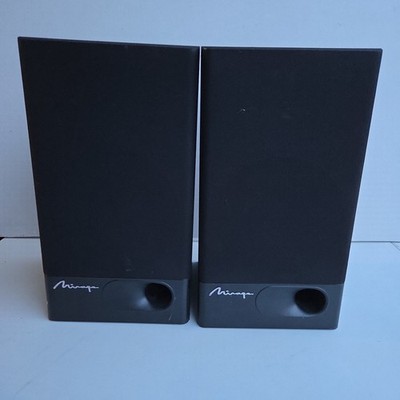 Pair of Mirage M-290 125W 2-Way, Black Bookshelf Speakers - Tested Work