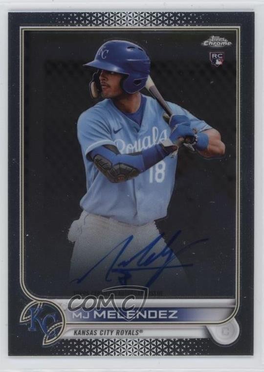 2022 Topps Chrome Rookie Auto MJ Melendez #RA-MJM Auto RC 12jy