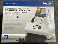 Brother ADS-3300W Wireless High-Speed Desktop Scanner