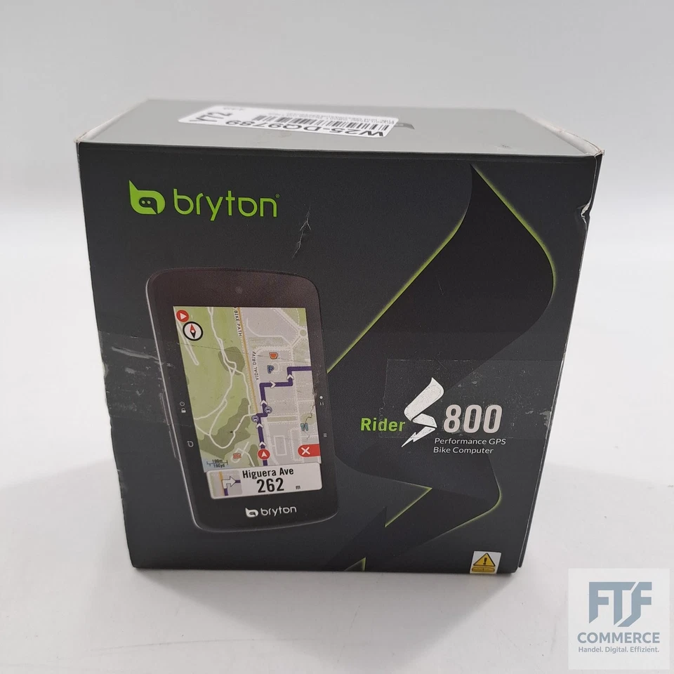 Bryton Rider S800T Einheitsgröße Bundle mit Herz, Tritt- und Geschwindkeitssenso - Bild 4 von 4