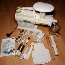 Original Green Star Twin Gear GS 1000 Entsafter Saftpresse Tribest Keimling