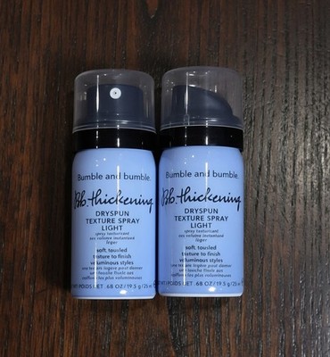 Bumble and bumble Thickening Dryspun Texture Spray Travel Size 0.6 oz Free Ship