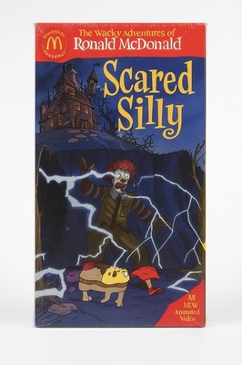 The Wacky Adventures of Ronald McDonald Scared Silly VHS NEW Sealed 1998