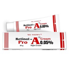 Crema de noche Bio Mystery Retinol Pro 0,05 % vitamina A para rostro - 30 gm