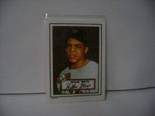 WILLIE MAYS 1990 TOPPS HAMILTON CERAMIC CARD LIMITED EDITION SN