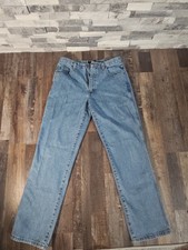 Mens Redhead Jeans Straight Leg Solid Regular Fit Denim Pants Size 32x32