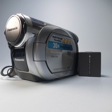 Panasonic VDR-D150 Handheld Mini DVD Camcorder Silver Tested