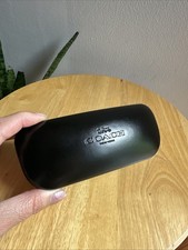 Coach New York Logo Black Eyeglasses Sunglasses Clamshell Hard Case