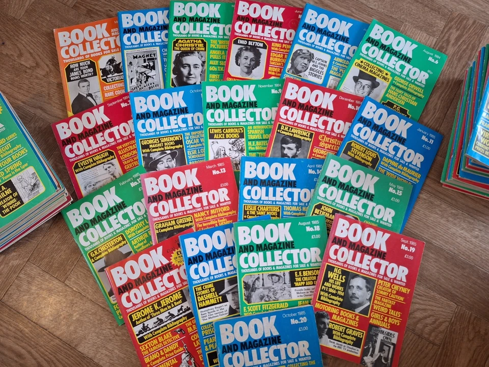 Book and Magazine Collector Issues 1 to 50 Complete March 1984 - May 1988 - Image 2 of 4