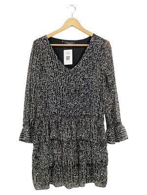 SASSYCLASSY Freizeitkleid Damen 38/M Mehrfarbig Feminin Abstrakt