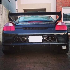 Unpainted Fiberglass Rear Trunk Spoiler Wing for Toyota MR2 Spyder W30 2000-2005